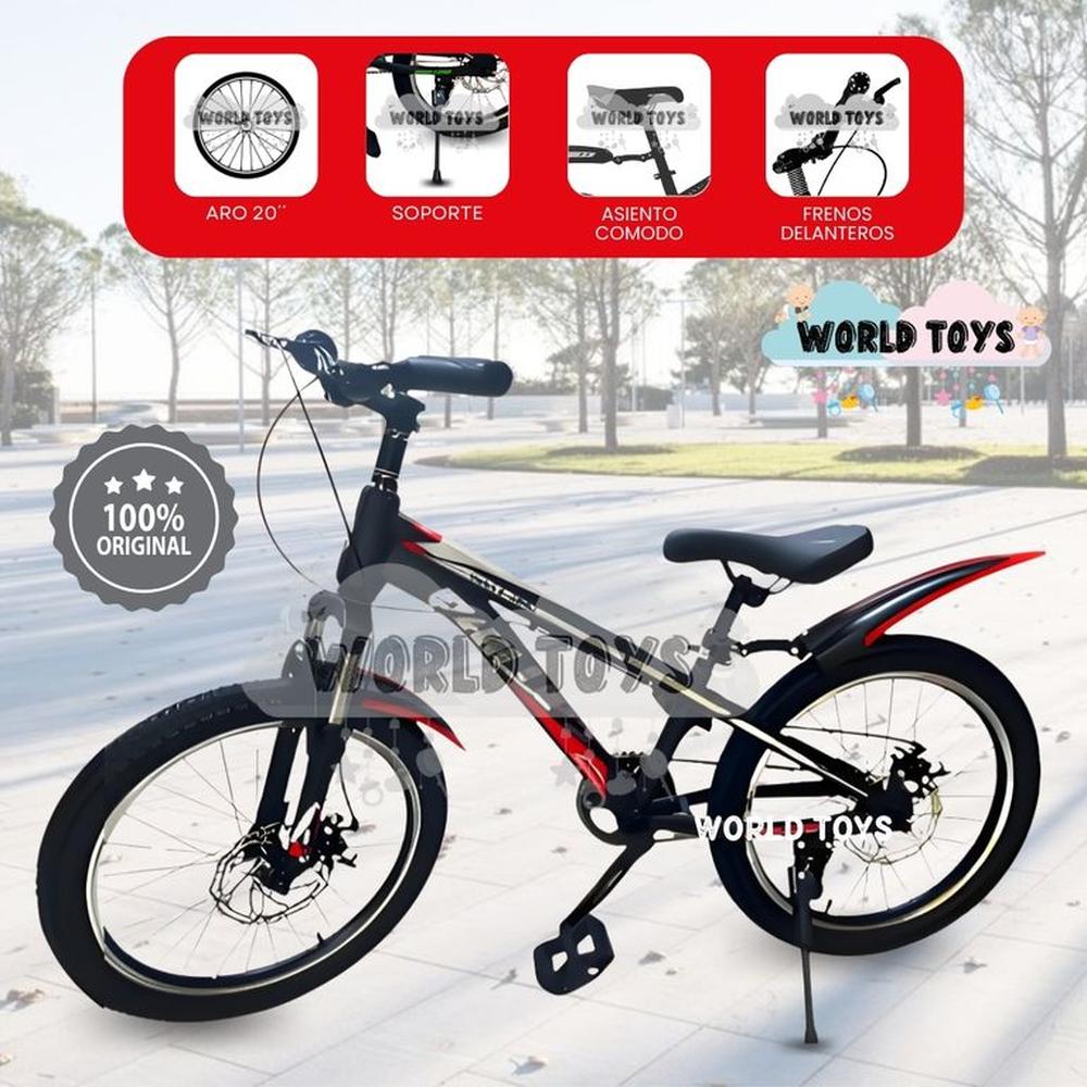 Bicicleta Deportiva Aro 20 SKINY PHILLIPS Limited Edition Dark Red