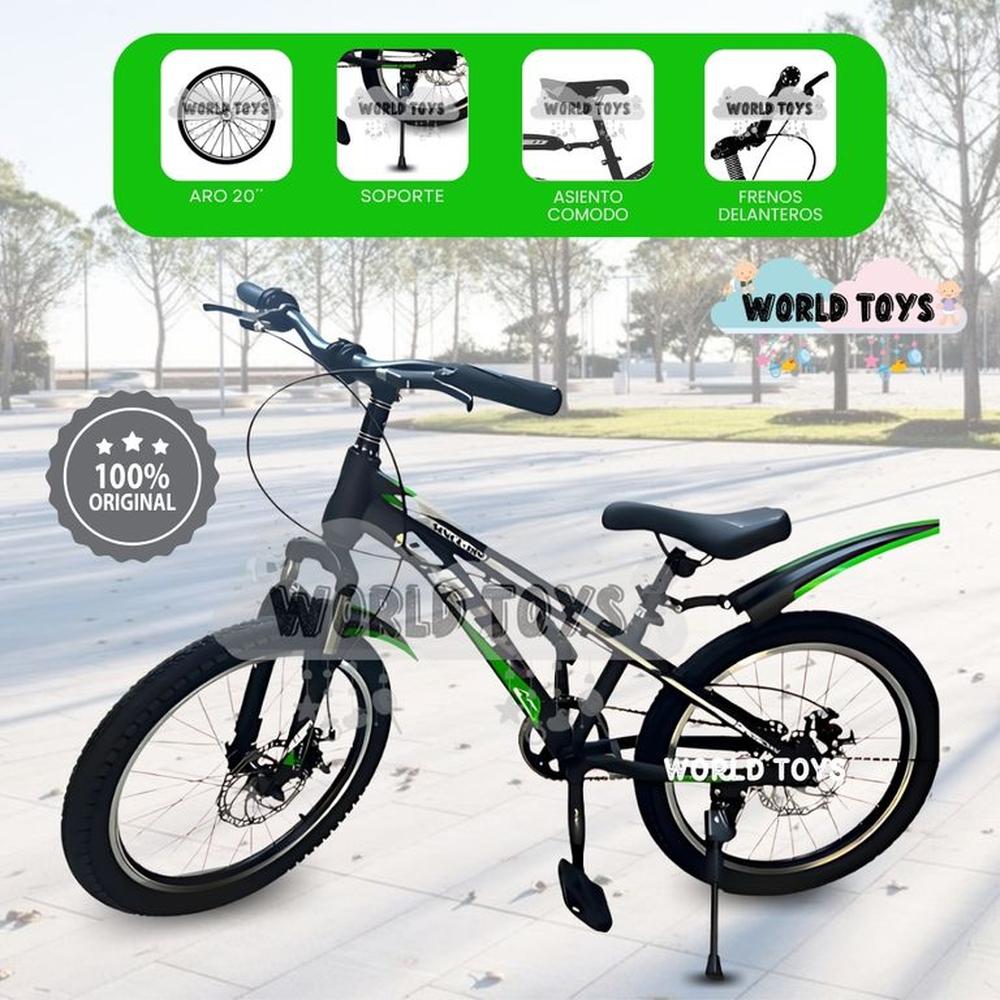 Bicicleta Deportiva Aro 20 SKINY PHILLIPS Edición Limitada Green