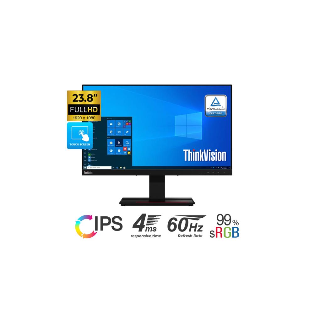 Monitor Lenovo ThinkVision T24T-20 23.8 FHD IPS Táctil