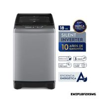 LAVADORA ELECTROLUX TECNOLOGIA INVERTER 18KG CARGA SUPERIOR GRIS - EWIP18F2XSWG