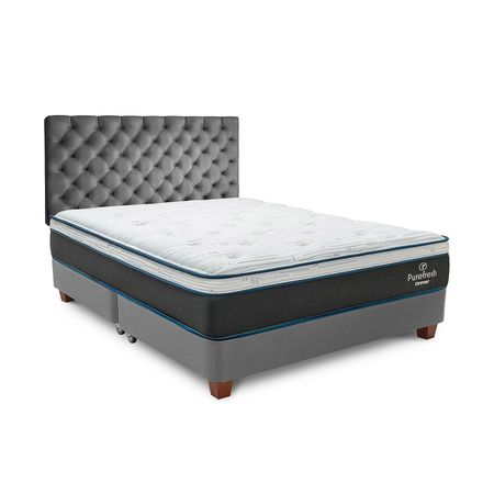 Dormitorio Americano Gris Plata Pure Fresh Queen