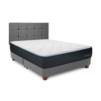 Dormitorio Americano Gris Plata Gravity Queen