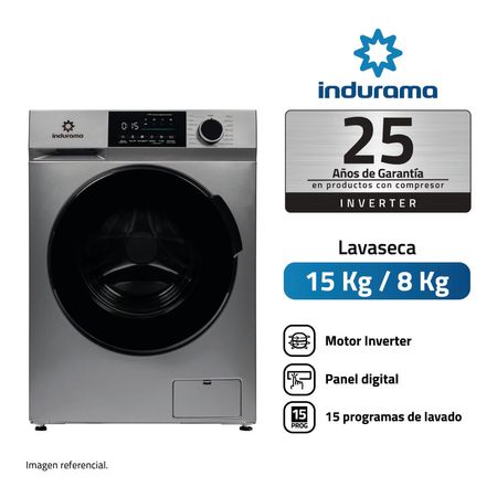 Lavaseca Indurama LRI-315C 15/8 Kg Gris