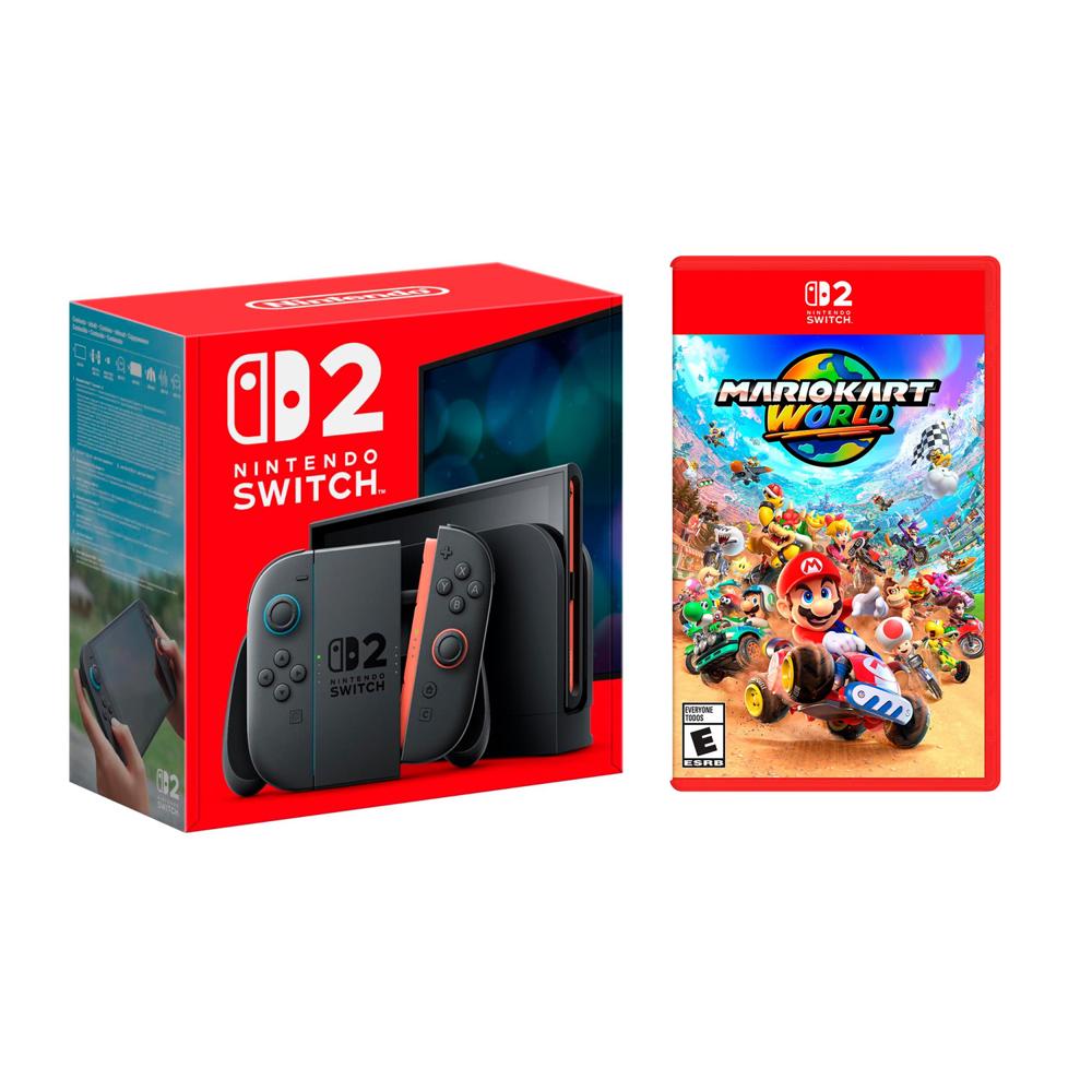 Consola Nintendo Switch 2 + Mario Kart World