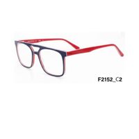 Montura Optica Acetato Hombre Homeway F2152-C2 Azul Noche Rojo