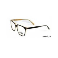 Montura Optica Acetato Mujer Homeway DH9102-C5 Negro Naranja
