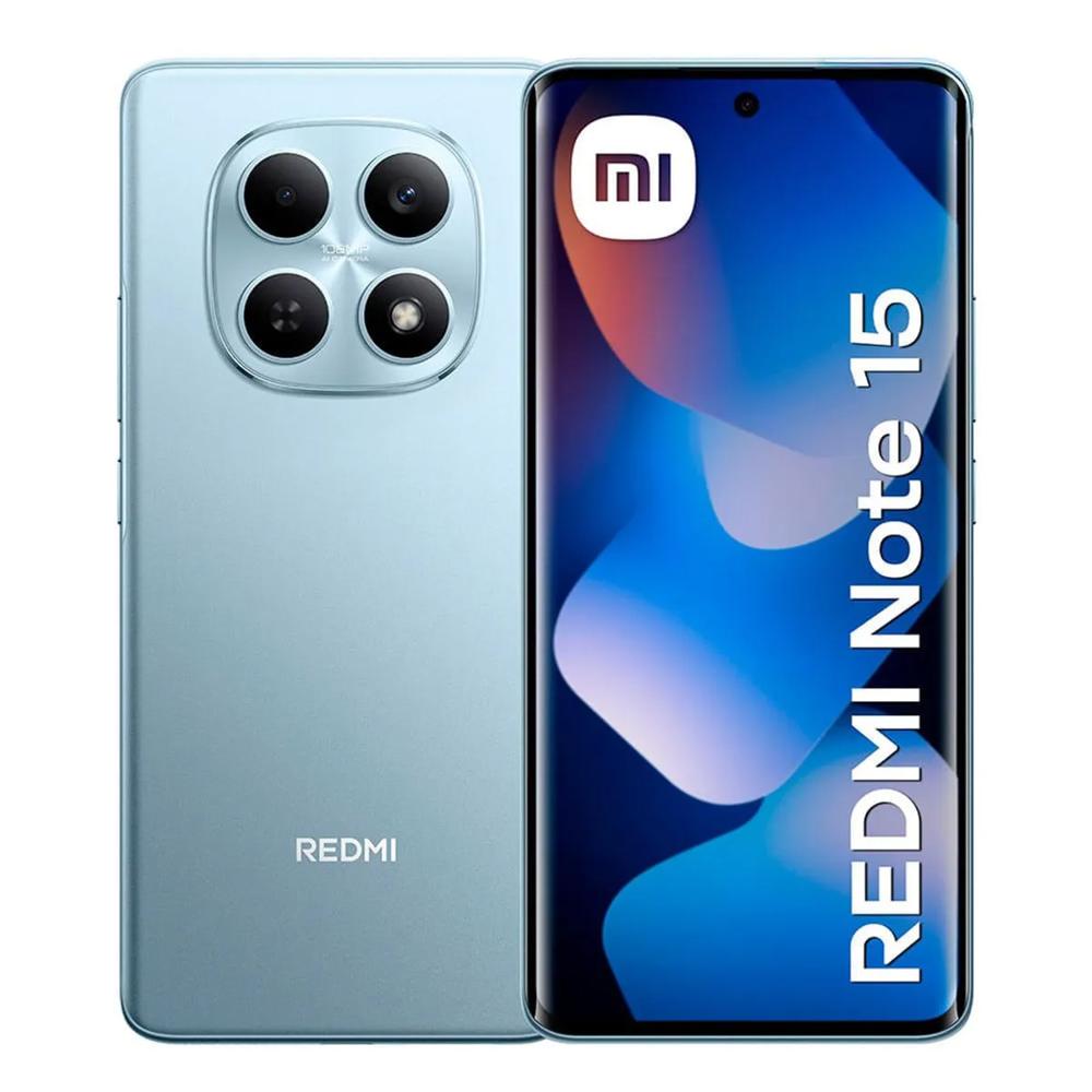 Celular Xiaomi Redmi Note 15 8GB RAM 256GB ROM Azul 108mp