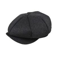 Boina Beck New Gris Oscuro Jaspeado - Talla XL