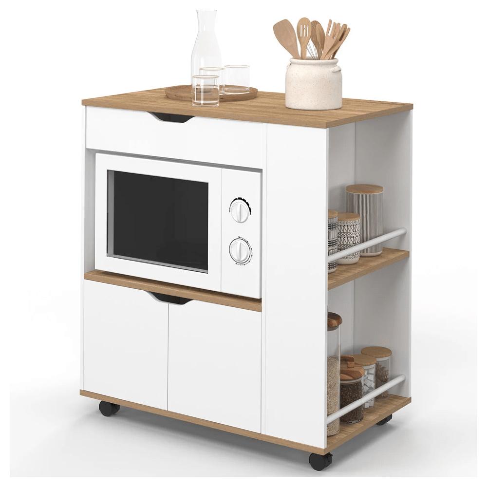 Mueble Auxiliar multiusos de Cocina Kiwi Blanco - Amore Home