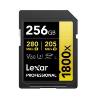 Memoria SD Lexar Professional 256GB GOLD V60 - R280mb - W205mb