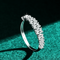 Anillo Churumbela XL Afrodita 376 Plata Maciza Bañado En Oro Blanco T8