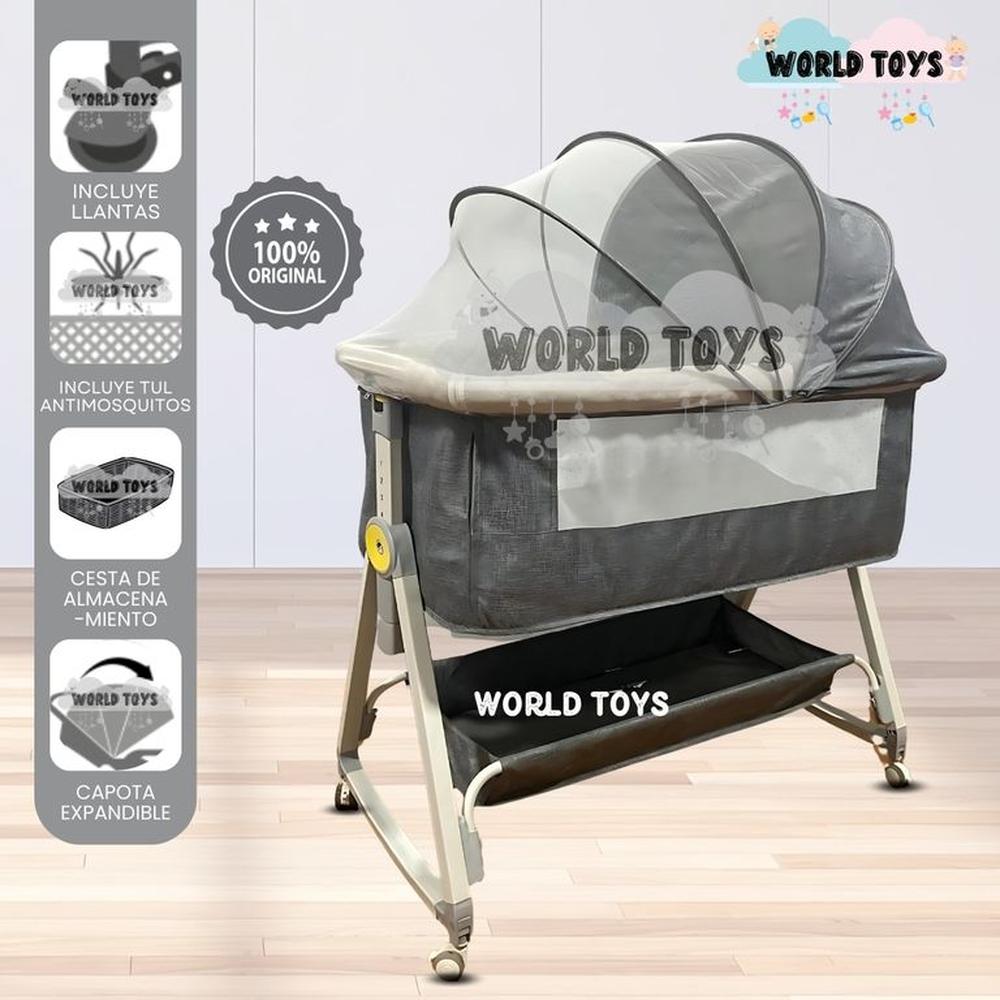 Cuna Colecho con Capota CUTE Edición Limitada Gray