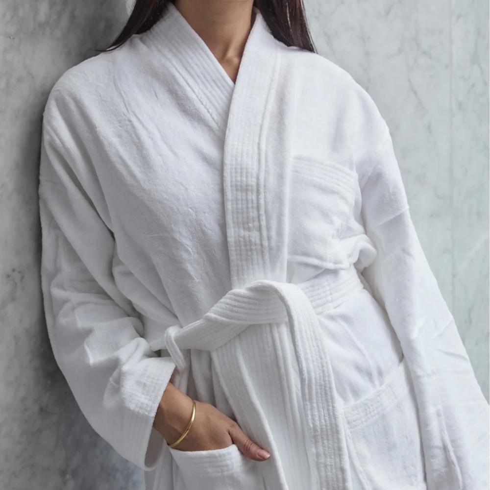 Bata de Baño Spa de Algodón 380gr - Talla L