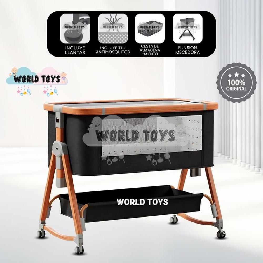 Cuna Colecho Mecedora 2 en 1 DUDU Edición Limitada Black