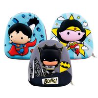 Mochila Infantil 3D con Diseño de Superhéroes - Ligera y Cómoda