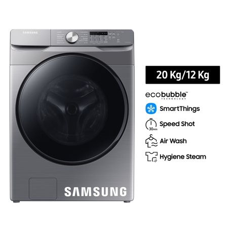 Lavaseca Samsung Digital Inverter WD20T6000GP/PE Ecobubble 20 Kg Inox