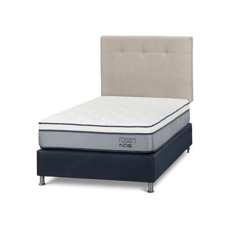 Dormitorio Americano Indie 1.5 Plazas + Respaldo N.Bennet Natural