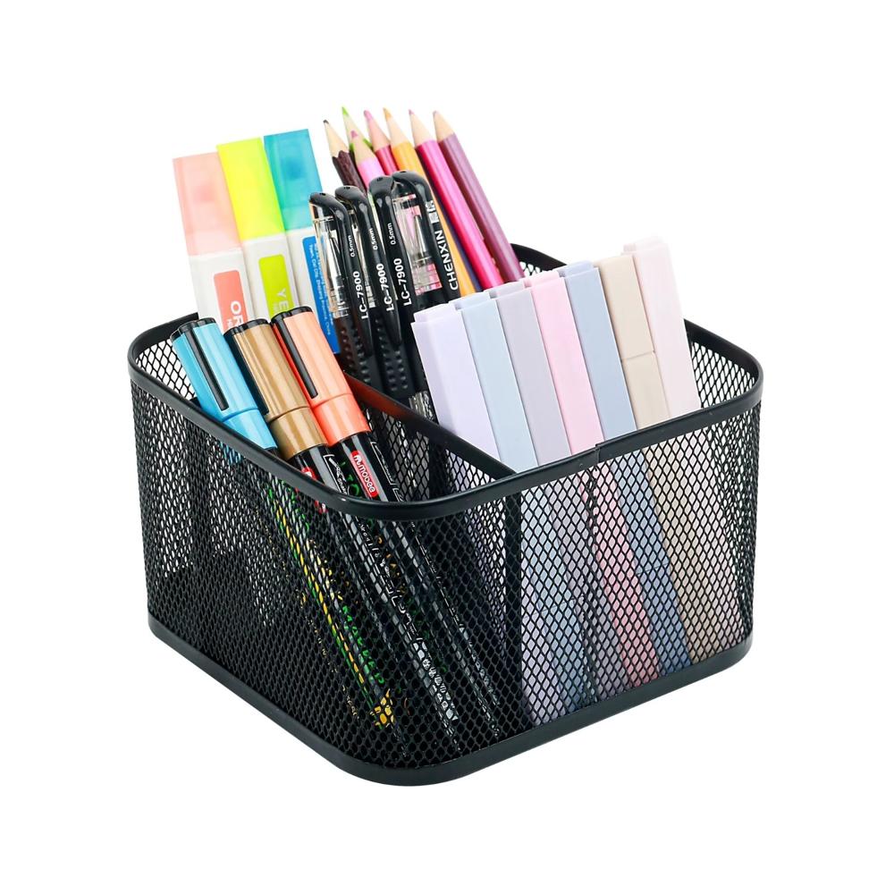 Organizador Cuadrado Giratorio de Escritorio