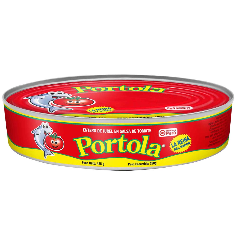 Entero de Jurel en Salsa de Tomate PORTOLA Lata 425g