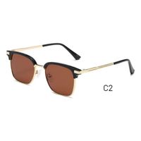 Lente de sol Mujer Homeway 3239-C2 Marrón Dorado