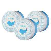 PACK 3 MASCARILLA PARA OJOS ÁCIDO HIALURÓNICO 60 PZS DR RASHEL