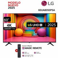 Televisor LG LED 60 UHD 4K ThinQ AI 60UA8050PSA
