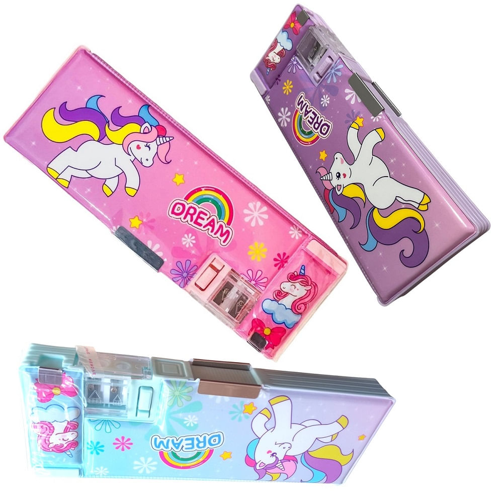 Cartuchera con Aatajado Sacapuntas Escolar