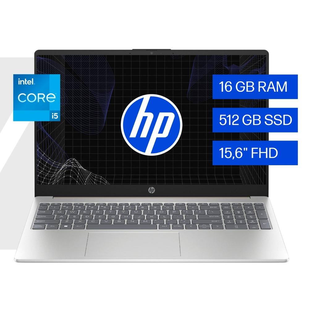 Laptop HP 15-fd0260la Intel Core i5 13ª Gen 16GB RAM 512GB SSD FHD 15.6”