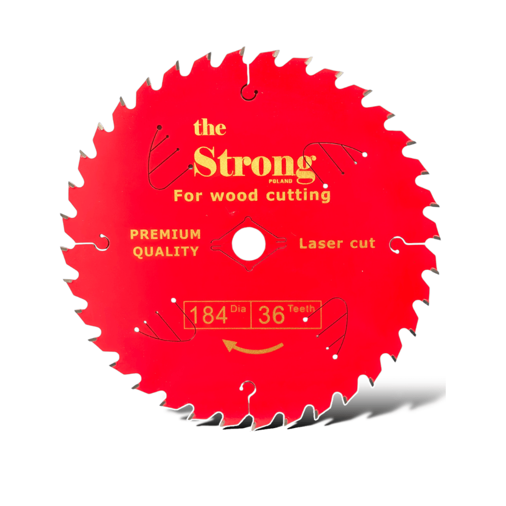 Disco Diamantado para Madera The Strong Poland 184 milímetros x 36 dientes