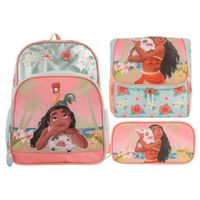 Pack Escolar Mochila Princesa Moana Oficio Multicolor Moana 2