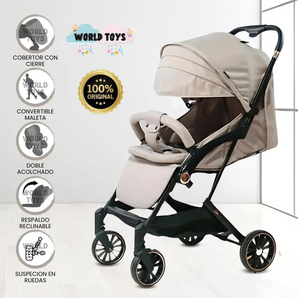 Coche Maleta de Lujo LIGHTNING LUKE Beige