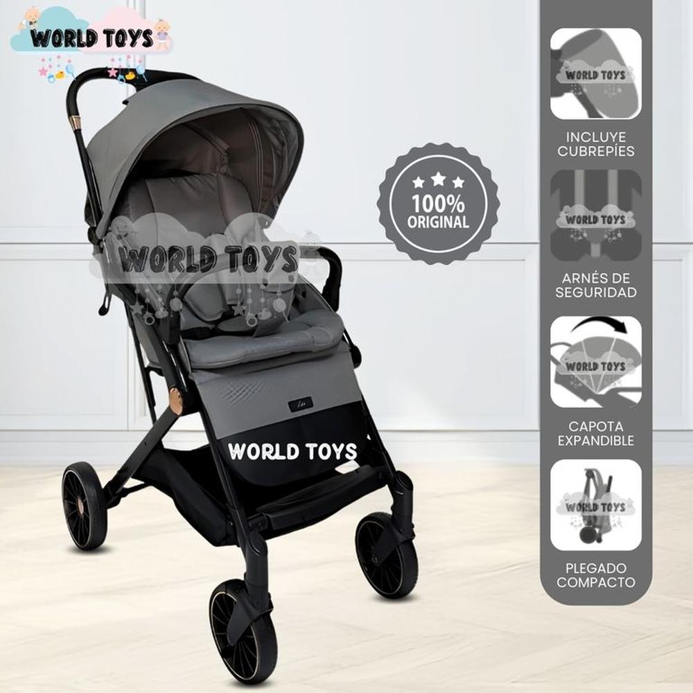 Coche Maleta de Lujo LIGHTNING LUKE Gray