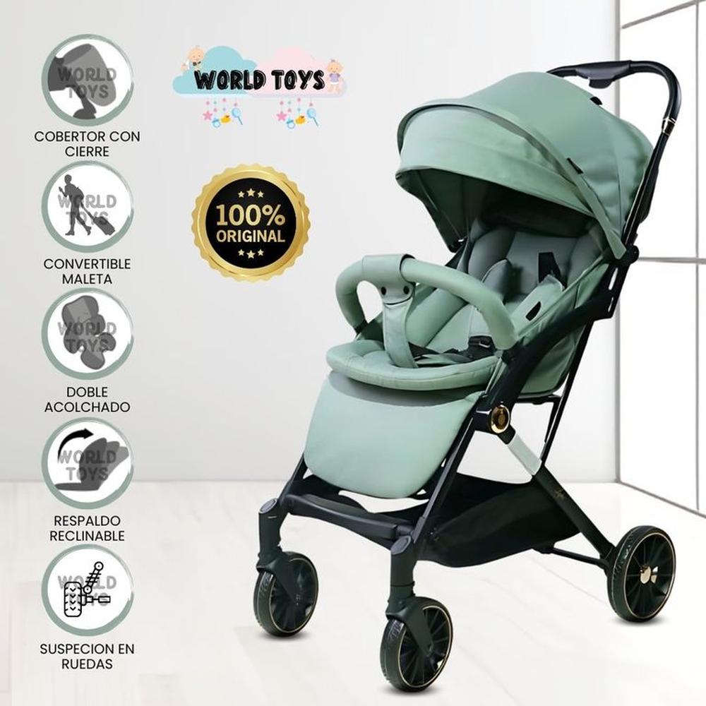 Coche Maleta de Lujo LIGHTNING LUKE Menta