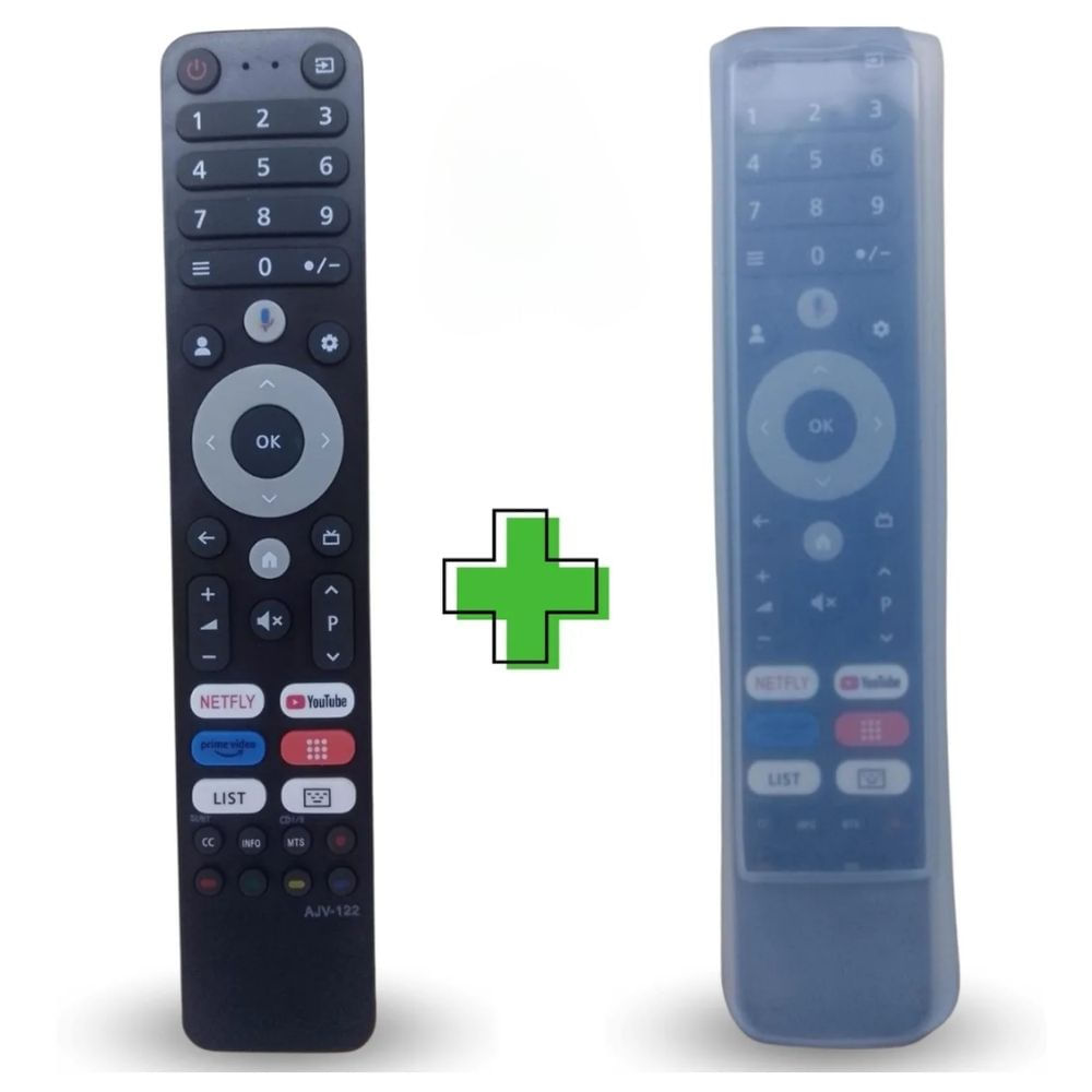 Control Remoto RM-C3365 para Tv Jvc Google tv Smart 4k