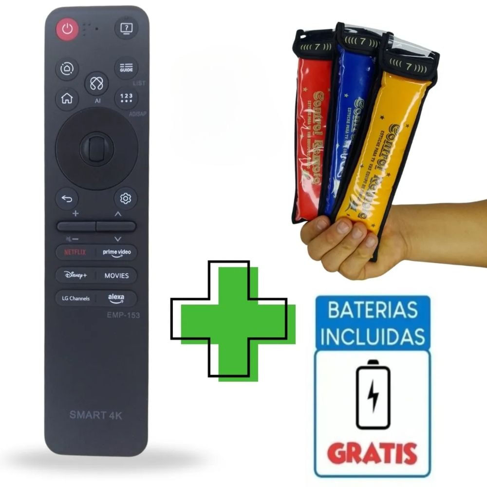 Control LG MR25 Magic WebOS 2025 Con Puntero  Funda