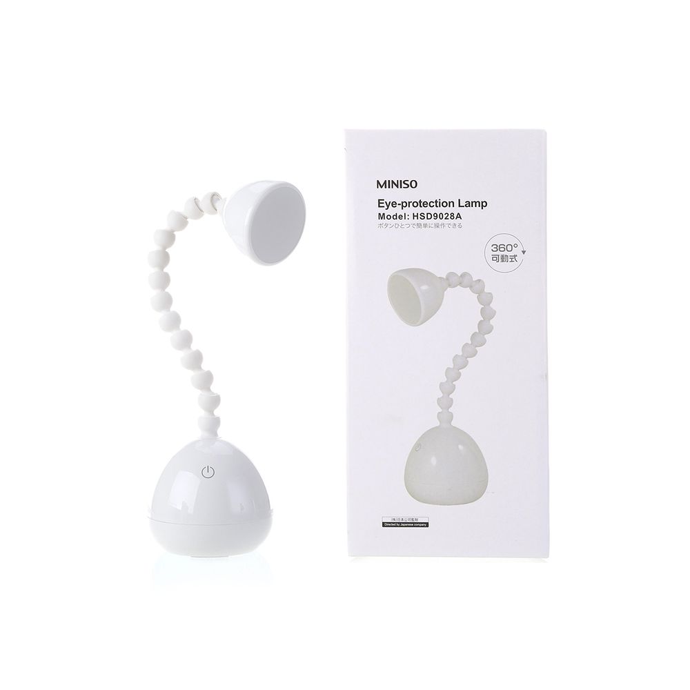 lampara escritorio miniso proteccion