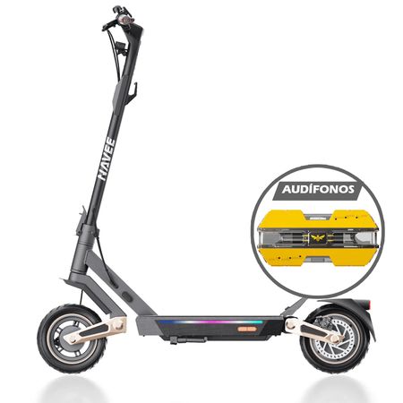 Scooter Eléctrico Navee ST3 Pro - 600W y Doble Suspensión Avanzada