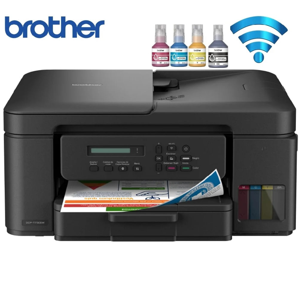 Impresora Multifuncional BROTHER DCPT730DW DUPLEX Negro