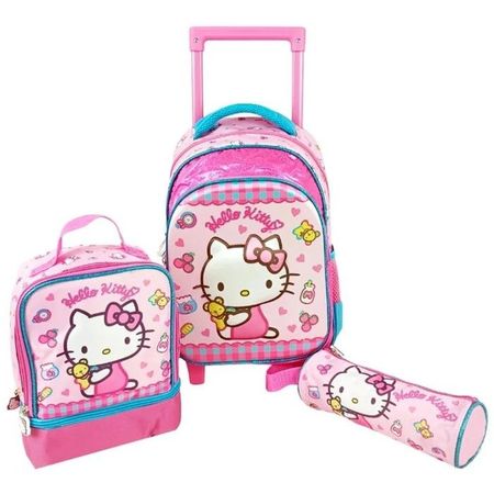 SET MOCHIRUEDAS KIDS EVA 3D KITTY 804753