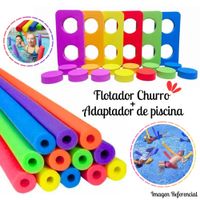 Flotador Churro De Piscina más Adaptador