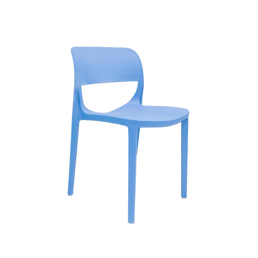 Silla De Comedor Happy Azul Ofideas