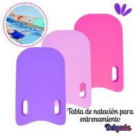 Tabla de natación para entrenamiento