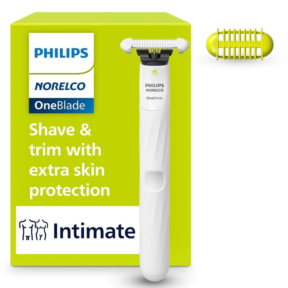 Afeitadora Corporal Norelco OneBlade Intimate Protección Extra