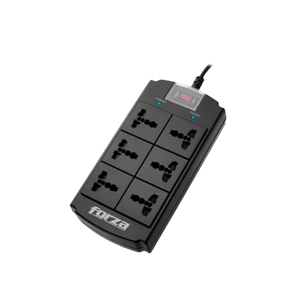 Forza Universal Surge Protector 6 Outlet Nema 110/240W