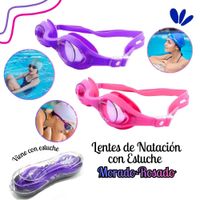 Lentes de Natación con Estuche-RM