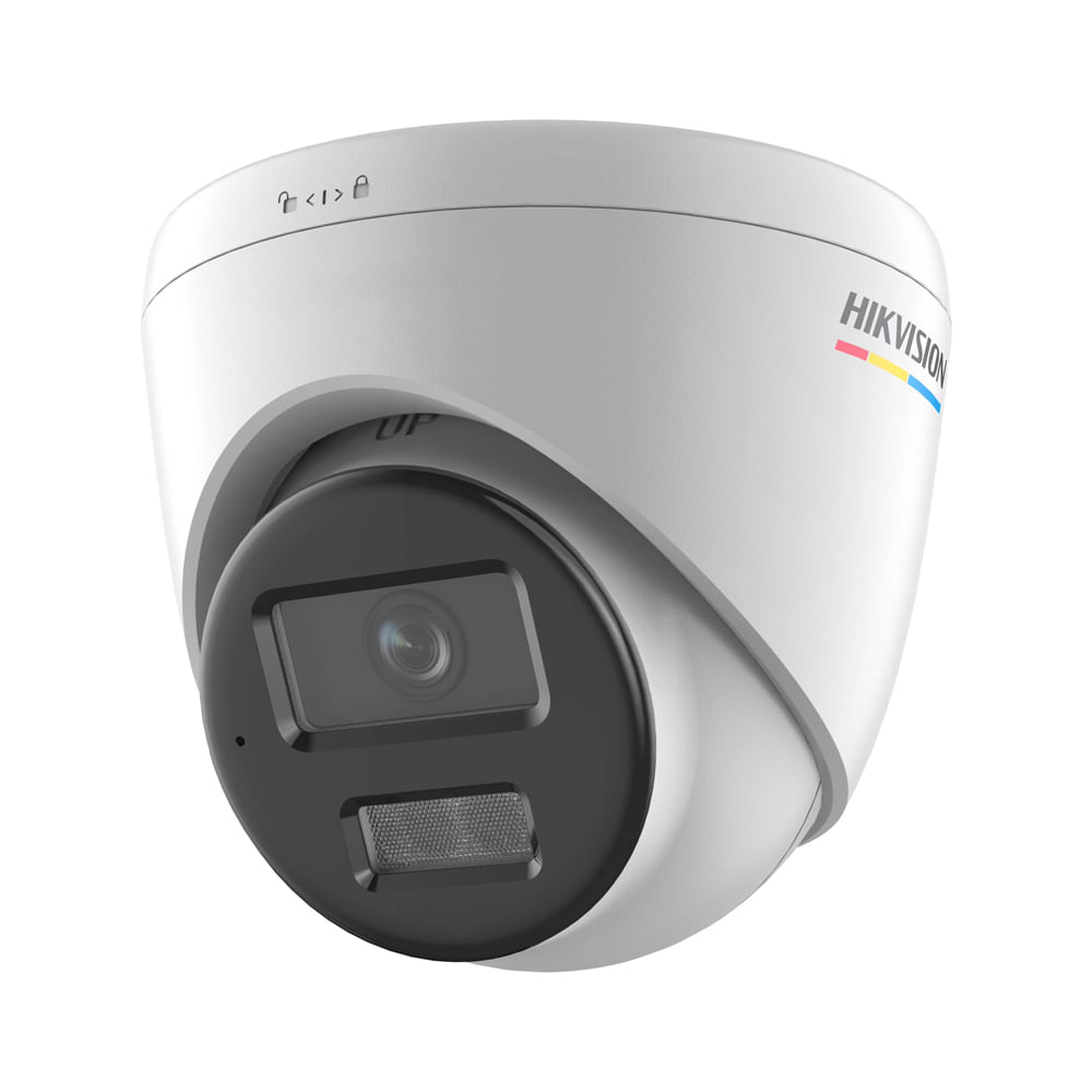 Cámara de vigilancia Hikvision DS-2CD1347G3-LIU híbrida con resolución interior y exterior