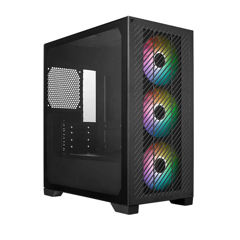 Case Mini Tower Cooler Master Elite 301 ARGB 3Fan Conectividad RGB