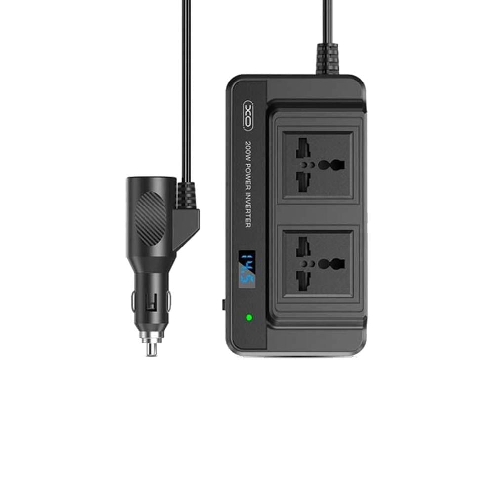 Inversor para Automóvil XO-CZ011 200w Salidas tipo C y USB Cz011