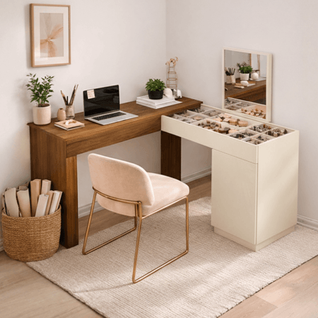 Escritorio Tocador Star Bicolor