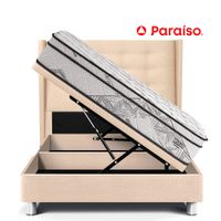 Dormitorio Boxet Gold Pocket Advance 1.5 Plazas Champagne